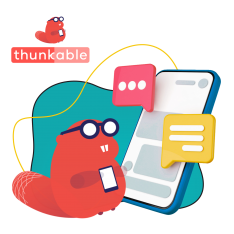 Разработка мобильных приложений в Thunkable. Начало - КИБЕРшкола программирования для детей, компьютерные курсы для школьников, начинающих и подростков - KIBERone г. Пашковский