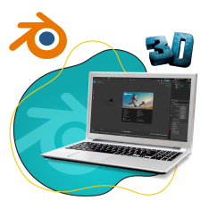 Blender - КИБЕРшкола программирования для детей, компьютерные курсы для школьников, начинающих и подростков - KIBERone г. Пашковский