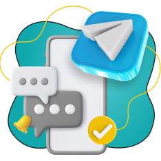 Создание Mini App для Telegram - КИБЕРшкола программирования для детей, компьютерные курсы для школьников, начинающих и подростков - KIBERone г. Пашковский