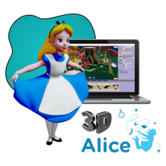 Alice 3d - КИБЕРшкола программирования для детей, компьютерные курсы для школьников, начинающих и подростков - KIBERone г. Пашковский