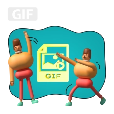 Gif-анимация - КИБЕРшкола программирования для детей, компьютерные курсы для школьников, начинающих и подростков - KIBERone г. Пашковский