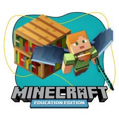 Minecraft Education - КИБЕРшкола программирования для детей, компьютерные курсы для школьников, начинающих и подростков - KIBERone г. Пашковский