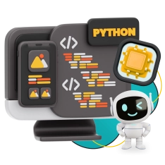 Мой первый сайт с мозгами: Python + AI - КИБЕРшкола программирования для детей, компьютерные курсы для школьников, начинающих и подростков - KIBERone г. Пашковский