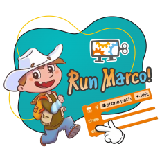 Run Marco - КИБЕРшкола программирования для детей, компьютерные курсы для школьников, начинающих и подростков - KIBERone г. Пашковский