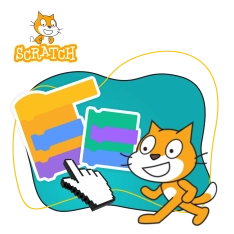 Scratch. Продвинутый уровень – создаём игры, как маленькие разработчики! - КИБЕРшкола программирования для детей, компьютерные курсы для школьников, начинающих и подростков - KIBERone г. Пашковский