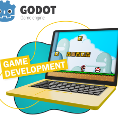 Godot.  Основа создания легендарных игр - КИБЕРшкола программирования для детей, компьютерные курсы для школьников, начинающих и подростков - KIBERone г. Пашковский
