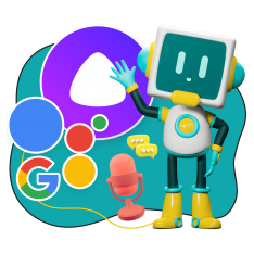 Голосовой помощник Алиса - КИБЕРшкола программирования для детей, компьютерные курсы для школьников, начинающих и подростков - KIBERone г. Пашковский