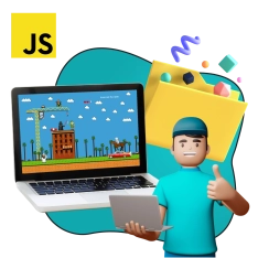 JavaScript + AI. Проектное обучение + геймификация + AI-помощники - КИБЕРшкола программирования для детей, компьютерные курсы для школьников, начинающих и подростков - KIBERone г. Пашковский