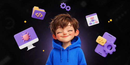 Идеальный сайт с нуля: код, дизайн и AI-помощник - КИБЕРшкола программирования для детей, компьютерные курсы для школьников, начинающих и подростков - KIBERone г. Пашковский